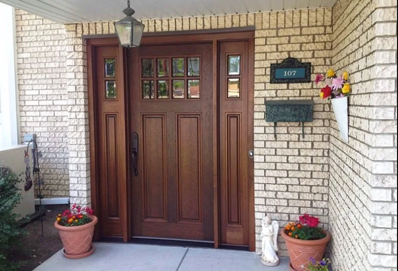 Completed entry door installation from Equity's project gallery